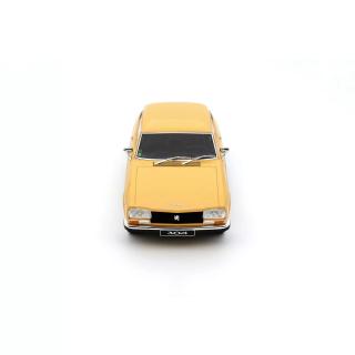 Peugeot 304 S Coupe Jaune 1972 OttO mobile 1:18 Resinemodell (Türen, Motorhaube... nicht zu öffnen!)